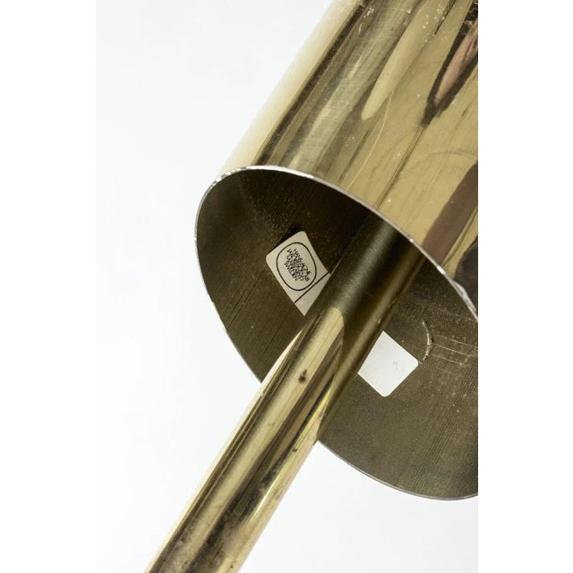 Brass and Glass Chandeliers by Hans-Agne Jakobsson for Hans-Agne Jakobsson AB Markaryd, 1960s, Set of 2 For Sale - Image 9 of 10