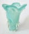 Murano Vase Blue Glass Signed For Sale - Image 11 of 11
