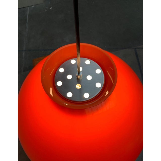 Metal Mid-Century Space Age Model KD6 Pendant Lamp by Achille and Pier Giacomo Castiglioni for Kartell, 1960s For Sale - Image 7 of 18