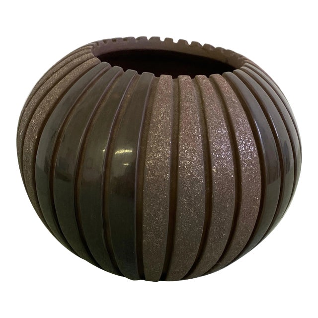 Sue Tapia Incised Pot For Sale
