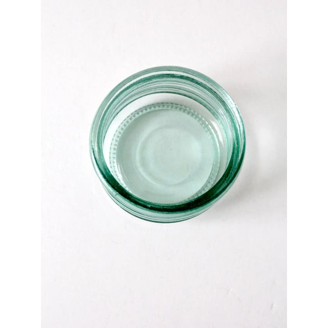Vintage Ribbed Glass Bowl For Sale - Image 4 of 9