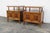 Mid-Century Modern Fancher Furniture Mid 20th Century Nightstands Side End Bedside Tables a Pair, Attributed For Sale - Image 3 of 17