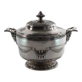 Christofle-Gallia Large Sugar Bowl For Sale