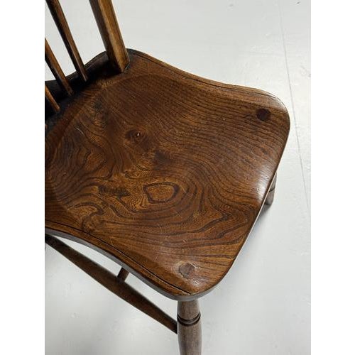 Antique Windsor Chairs, Set of 6 For Sale - Image 5 of 18