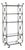 Mid 20th Century French Giacometti Style Tall Étagère For Sale