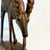 1970s Vintage Arts & Crafts Rustic Hand-Carved Walnut Gazelle Statue. For Sale - Image 10 of 11