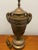 Chapman Manufacturing Company 2000s Chapman Bronze Table Lamp W Black Shade For Sale - Image 4 of 8