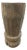 Andrianna Shamaris Antique Teak Wood Sculptural Vessel For Sale