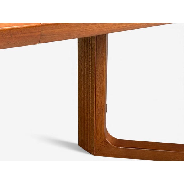 Wood Skovby Møbelfabrik, Danish Modern, Teak, Expandable Dining Table, Denmark, 1960s For Sale - Image 7 of 12