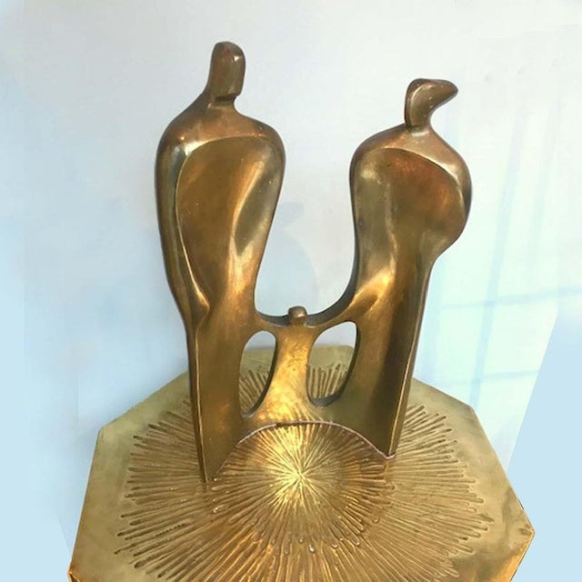 Wood Modernist Dutch Amsterdam School Side Table, 1920s For Sale - Image 7 of 12