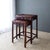 Asian Rosewood Nesting Tables With Carved Faux Bamboo Bird and Flower Fretwork For Sale - Image 16 of 18