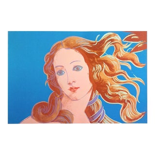 Andy Warhol Foundation Offset Lithograph Print Pop Art Poster " Birth of Venus " 1984 For Sale