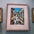An original 1973 oil on board by Cervi (Columbia Rossi) depicting a charming French Basque village street leading toward a...