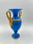 Charles X Two-Handled Vase in Opaline and Gilded Bronze For Sale - Image 11 of 13