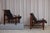 Mid-Century Modern Set of Hunter Easy Chairs by Torbjørn Afdal for Bruksbo, 1960s For Sale - Image 3 of 11