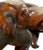 Vintage Free Standing 5-Foot Balinese Carved Wood Elephant For Sale In Miami - Image 6 of 8
