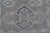 Turkish Oushak Rug With Soft Gray Field and Pale Blue Geometric Motifs For Sale In Atlanta - Image 6 of 16