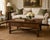 Theodore Alexander “Armoury Collection” Carved Coffee Table – Burled Top + Brass-Accent Drawers For Sale - Image 17 of 17