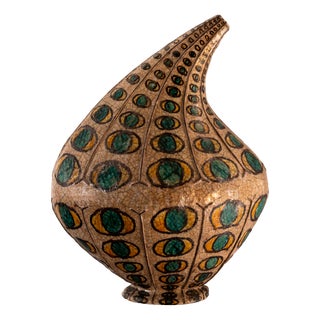 Italian Modern Archived Vase by Carlo Zauli, 1953 For Sale