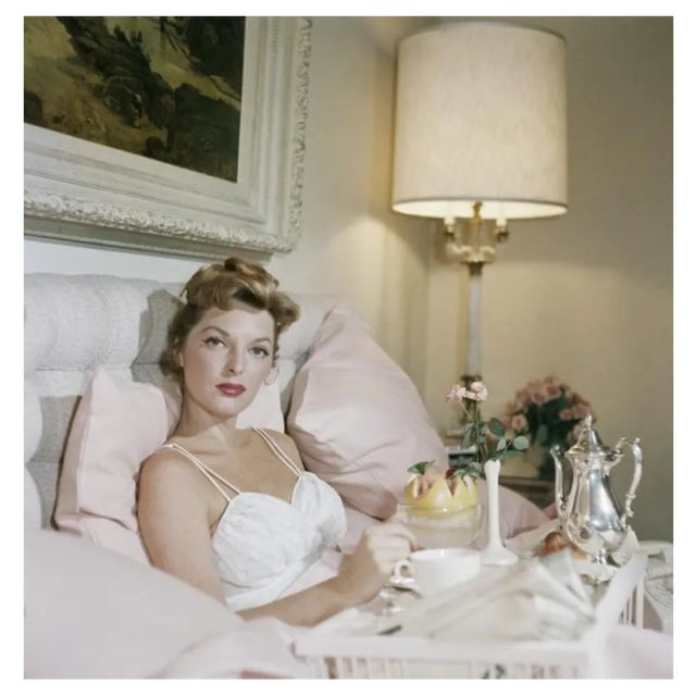 Slim Aarons, Julie London, Estate Stamped Photographic Print, 1957 / 2020s For Sale