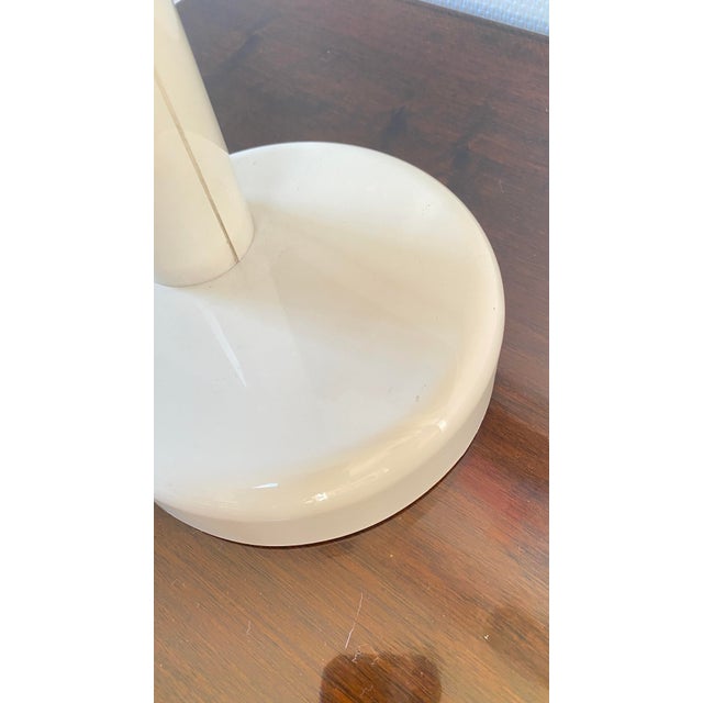 Plastic White Tube Desk Lamp by Anders Pehrson for Atelje Lyktan, 1970s For Sale - Image 7 of 17