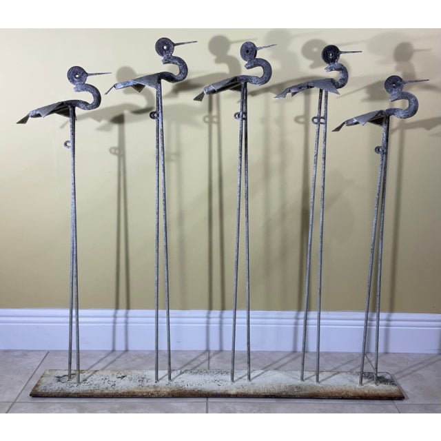 Industrial Bird Sculpture For Sale - Image 4 of 12