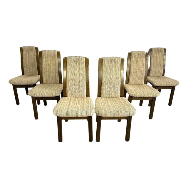 French Vintage Dining Chairs, 1970s – Set of 6 For Sale