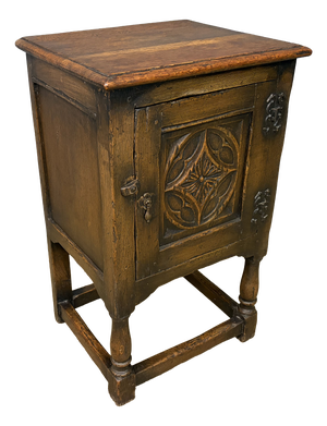 Carved Oak Cupboard, 1900