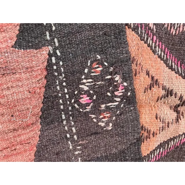 Vintage Long Kurdish Kilim For Sale - Image 15 of 16