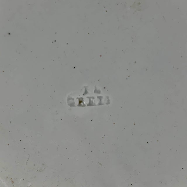 Creil Polychrome Transferware Polychrome Plate – Le Nid D’Oiseau, Circa 1830 For Sale In Philadelphia - Image 6 of 10