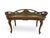 Early 20th Century Antique French Louis XVI Style Carved Walnut Window Bench For Sale - Image 5 of 5