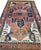 Antique Persian Serapi KING of KINGS DIAMOND Textile in Terracotta Rug 9.8 x 16 For Sale - Image 12 of 18