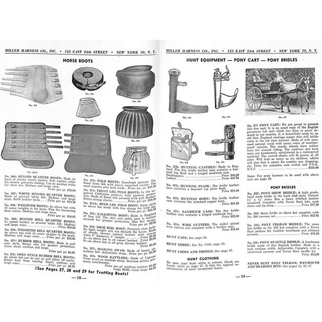 White "Miller Harness Company Catalogue No. 55" 1948 For Sale - Image 8 of 12