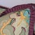 Brunschwig & Fils Fabriano Jade Lumbar Pillows With Purple Pleated Ruffle- Pair For Sale - Image 9 of 9