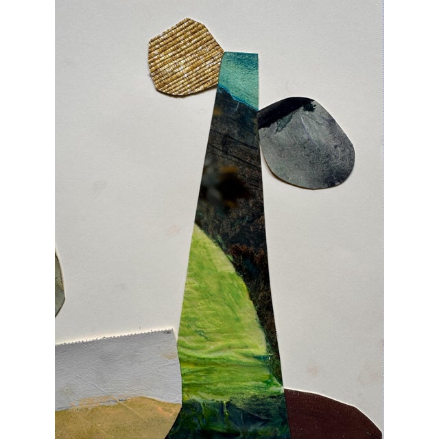 "Magic Still Exists 4" Original Mixed-Media Collage on Paper by Zac Woodiel For Sale - Image 4 of 8