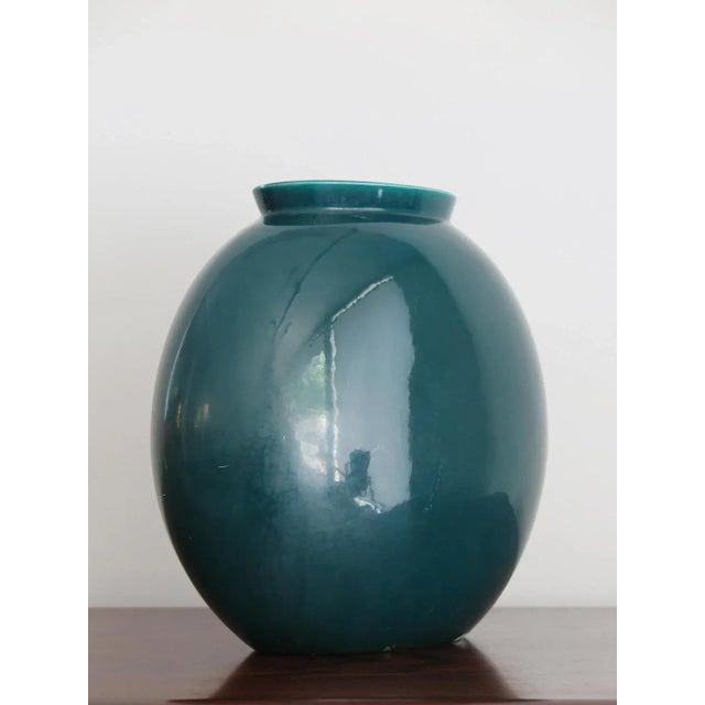 Mid-Century Modern Italian Ceramic Vase by Guido Andloviz for SCI Laveno, 1950s For Sale - Image 3 of 9