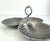Vintage Mid-Century Italian Pewter Clam Shell Server by Peltri For Sale - Image 9 of 10