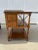 Mid-20th Century Kittinger 2 Drawer Mahogany Side Tables - a Pair With Open Front Shelf, Pierced Brass Gallery, and Turned Column Supports For Sale - Image 10 of 13