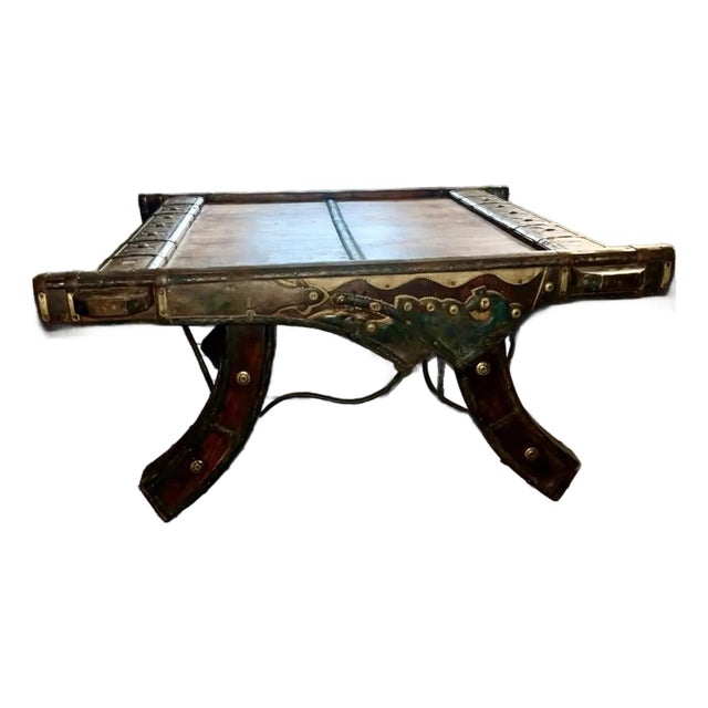 Antique Ox Cart Table For Sale