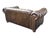 Vintage Chesterfield Leather Sofa With Tufted Back and Rolled Arms – Warm Brown Patina For Sale - Image 9 of 15