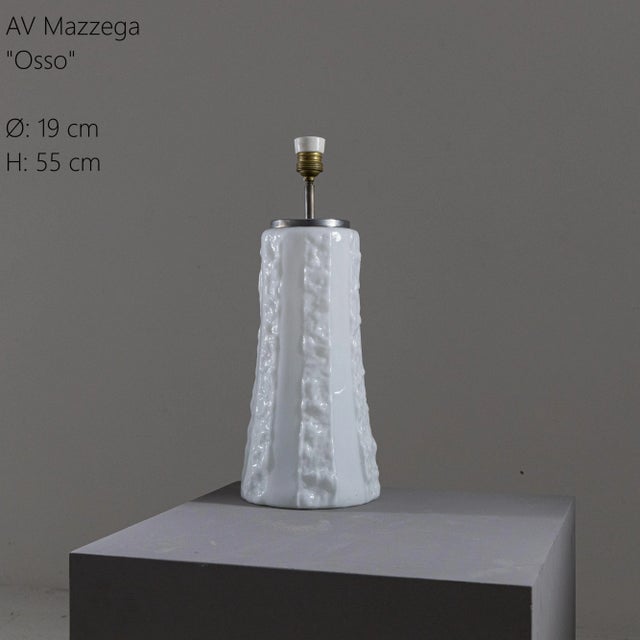 Metal Osso Table Lamp from AV Mazzega, 1960s For Sale - Image 7 of 8