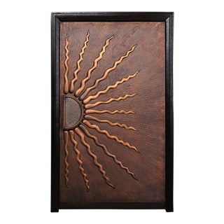 Sunburst Front Copper Door