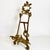 Beautiful ornate Victorian or Baroque style brass easel standing 15" tall! The kickstand back folds for storage. Suitable...