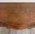 Vintage Italian Style Burled Curved Bombe Commode Chest For Sale - Image 4 of 16