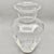 1980s Vintage 1980’s Simon Pearce “Shelburne” Clear Hand Blown Glass Optic Vase For Sale - Image 5 of 8