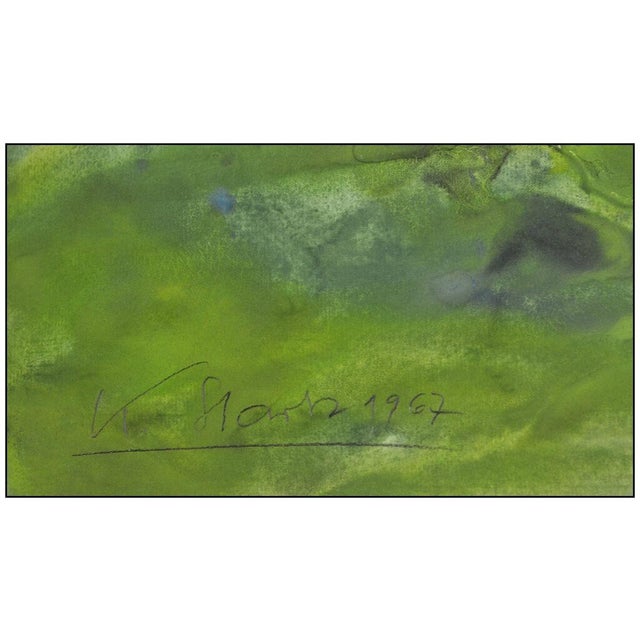 Expressionism 1960s The Ridge, Karl Stark For Sale - Image 3 of 4