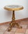 Antique 19th Century Louis Philippe Side Table in Gilded Wood with Marbled Inlay Top, France For Sale - Image 4 of 5