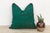 Panna Green Dotted Ahir Handloom Pillow For Sale In Los Angeles - Image 6 of 6