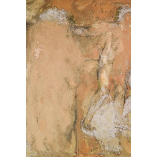 Vicente Vela, Large Figurative Expressionist Nude Studies, 1997, Oil on Canvas, Set of 2 For Sale - Image 16 of 18