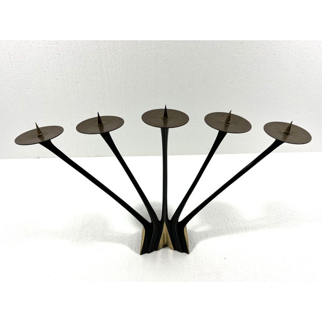 Candleholder by Klaus Ullrich for Faber & Schumacher, Germany, 1950s For Sale - Image 4 of 11